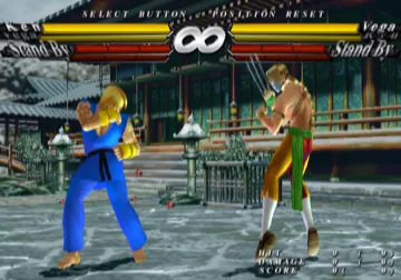 Street Fighter EX3 screen shot game playing